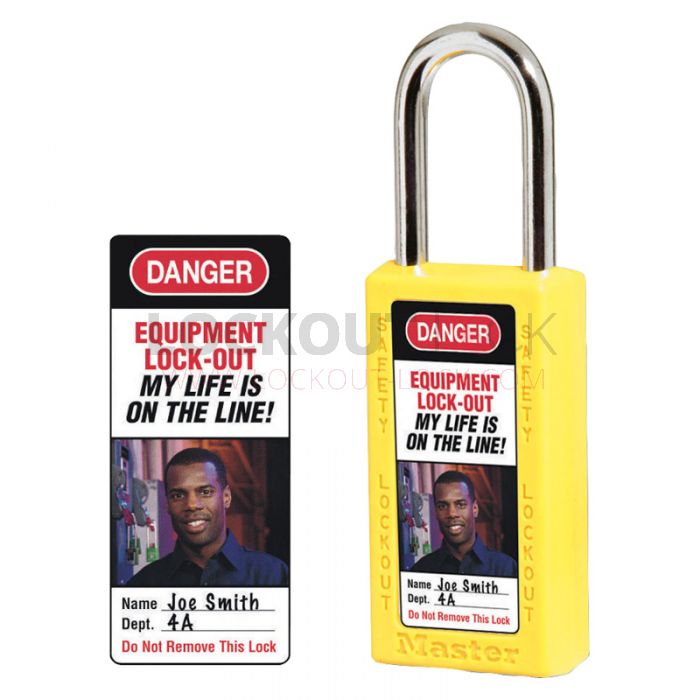 Masterlock 0411-5705 Photo ID Labels for Zenex 411 Padlocks