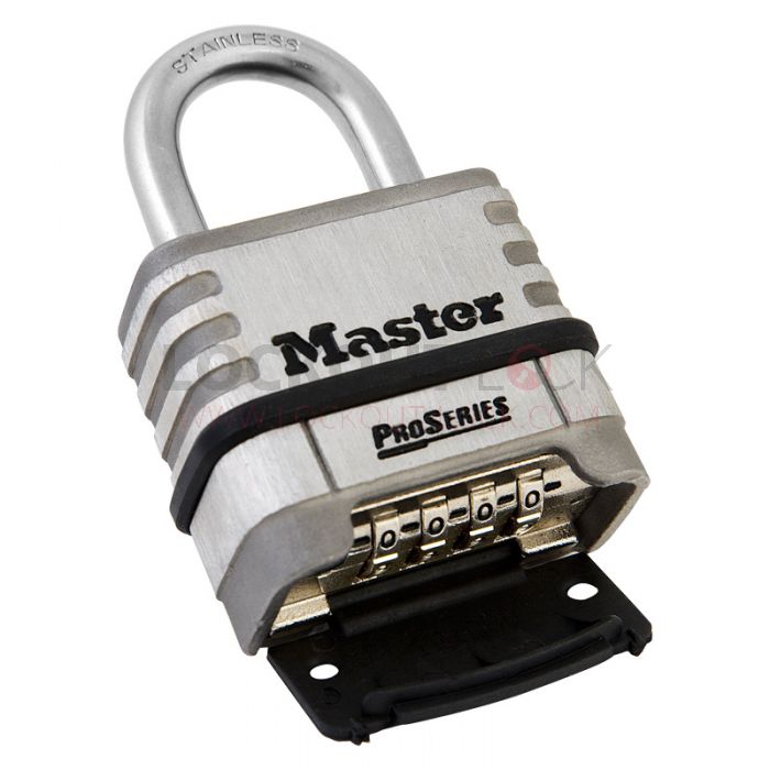 Masterlock 1174D Pro Series Stainless Steel Combination Padlock