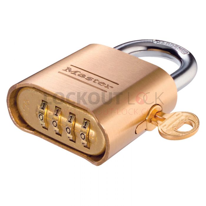 Master Lock® Brass Padlock - Combination, 1 Shackle