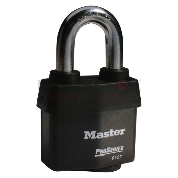 Masterlock 6127 Pro Series Padlock w/ Key Choice