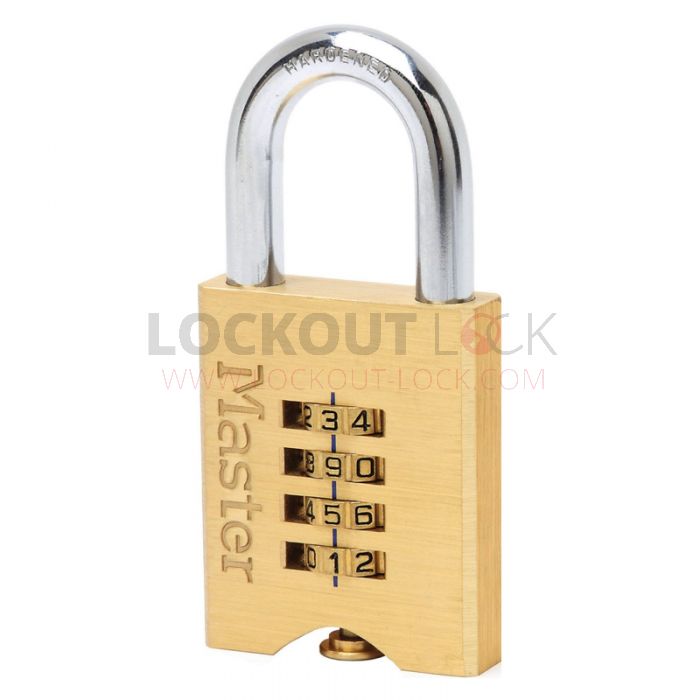 Masterlock 651EURD Brass Combination Padlock