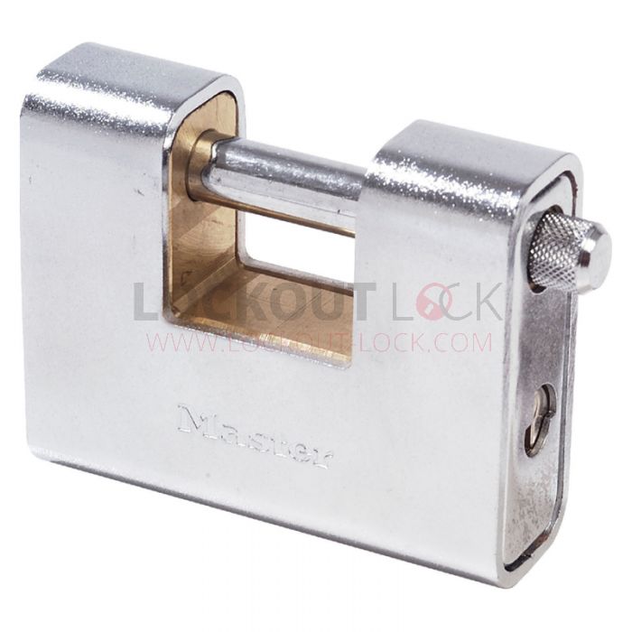 Masterlock 690 Rectangular Zinc Body Padlock w/ Key Choice
