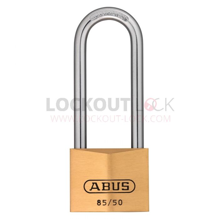 ABUS 85/50HB Long Shackle Brass Padlocks