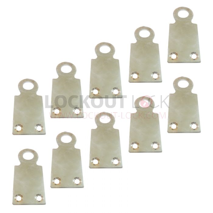 Bolt or Rivetable Flat Padlock Eye Large