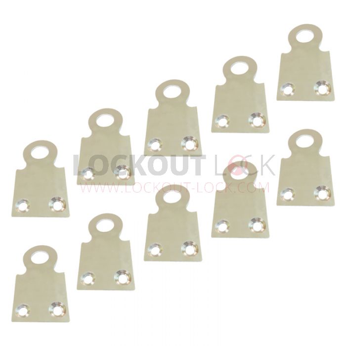 Bolt or Rivetable Flat Padlock Eye Medium