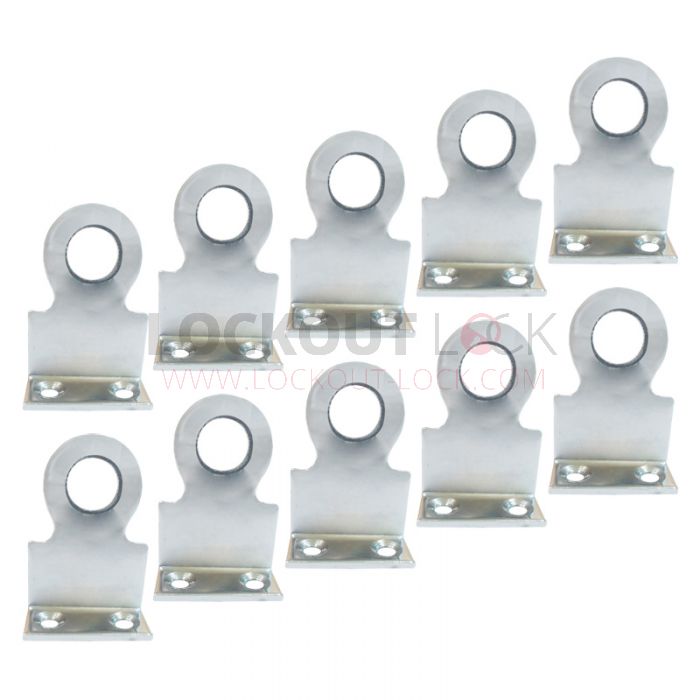 Bolt or Rivetable Right Angled Padlock Eye Medium