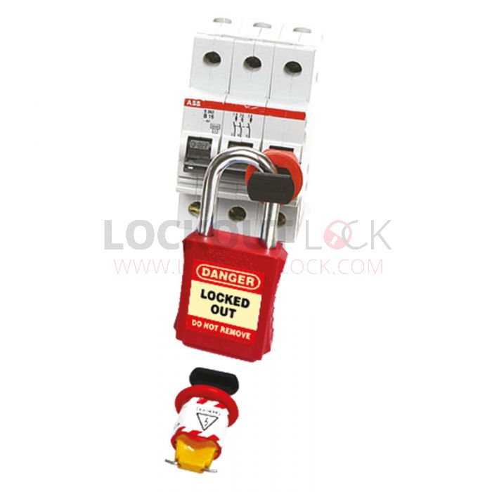 MCB Lock Device For Consumer Unit Board Modules For Securing Circuit Breakers 