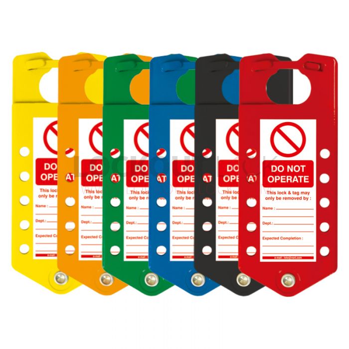 Single Tag and Hasp Combined Multiple Colors Price per 1