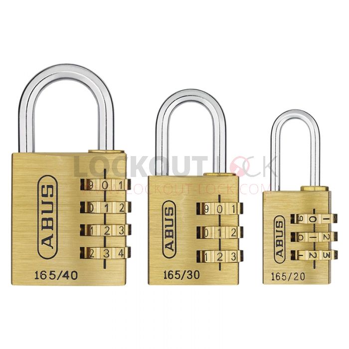 ABUS 165 Brass Combination Locks