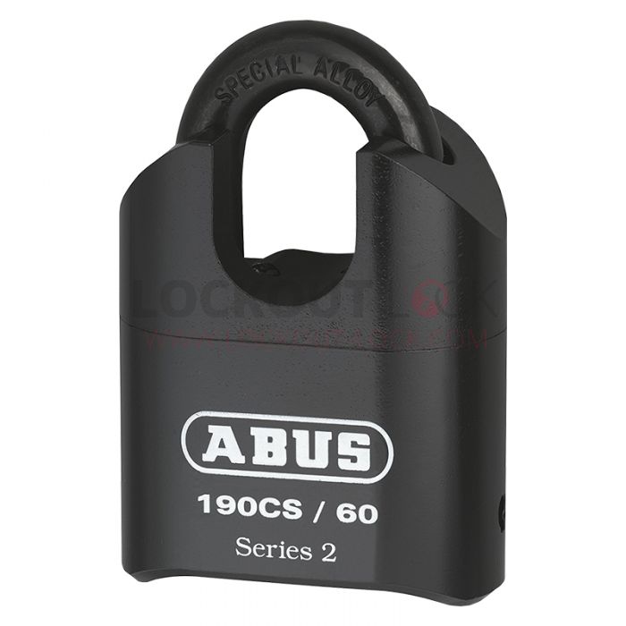 ABUS 190CS/60 Heavy Duty Combination Lock - Angled