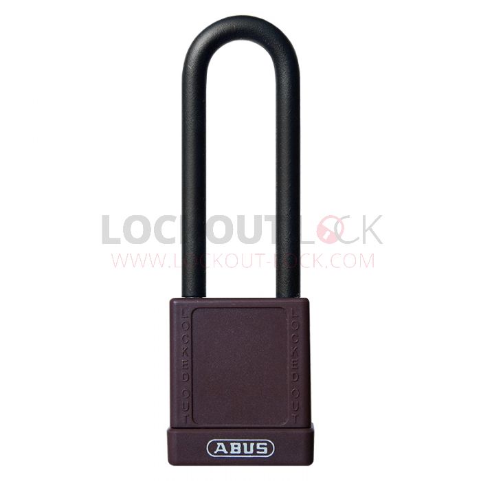 ABUS 74/40HB75 Intrinsically Safe Padlocks with Long Shackles - Brown