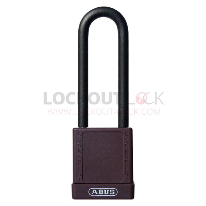 ABUS 74/40HB75 Intrinsically Safe Padlocks with Long Shackles - Brown