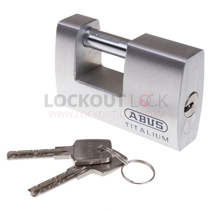 ABUS 98TI/90 TITALIUM™ Monobloc Padlock - With Keys