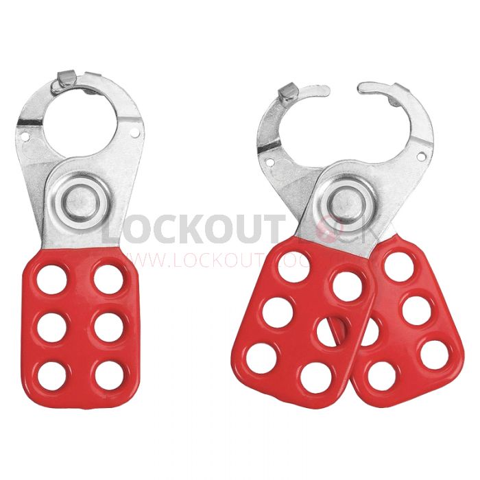 Masterlock AL080 Steel Vinyl-Coated Hasp w/ Size Choice