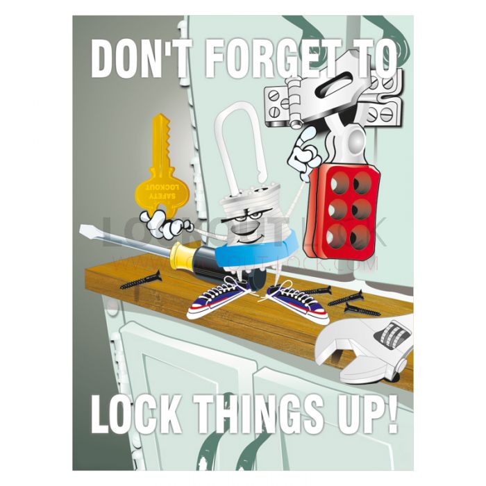 Dont Forget to Lock Things Up Poster