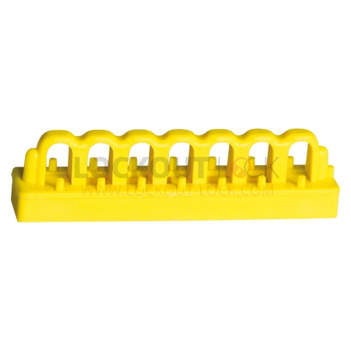  Lockout Lock Seven Slot Thick Base Blocking Bar Lockout