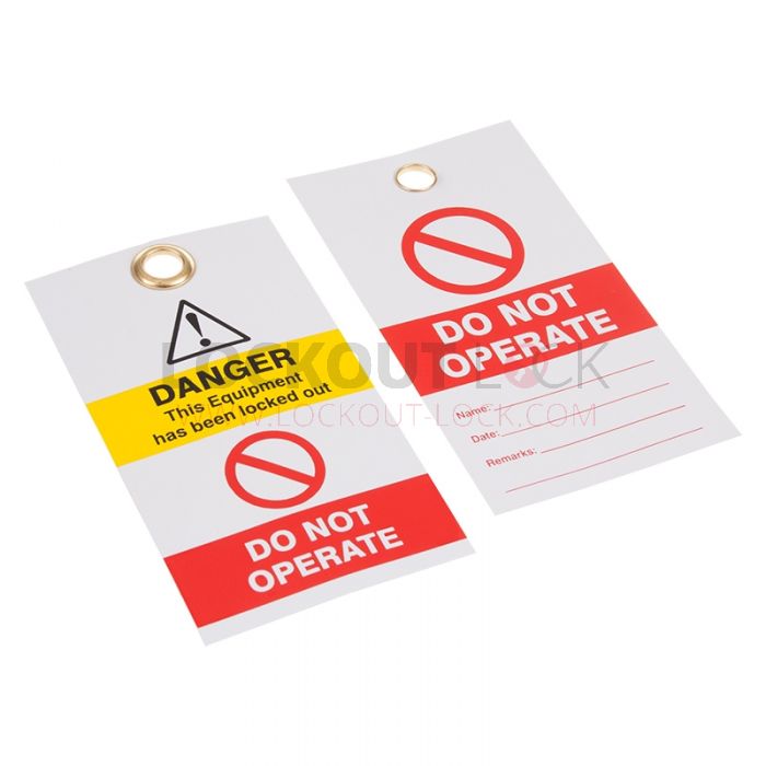 Do Not Operate - Red / White - Pack of 10