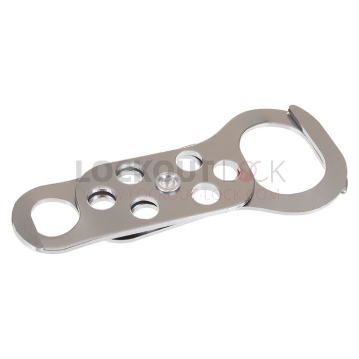 Electro Plated Scorpio Lockout Hasp 6 hole - Back