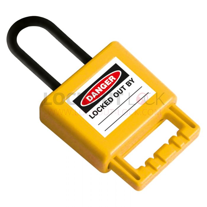 Non-Conductive Group Lockout Hasp (6mm) -Yellow