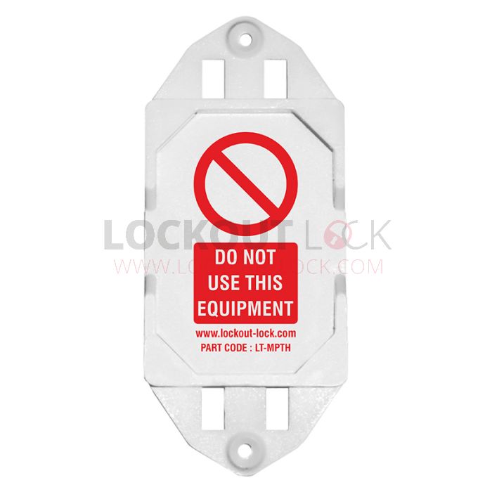 Lockout Lock LT-MPTH Mini Property Tag Holder - Set of 10