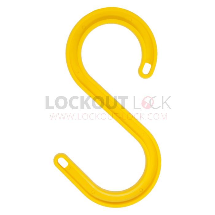 Lockout Lock LT-SCH-S6 S Type Safety Cable Hangers - 6 Inch - Set of 10