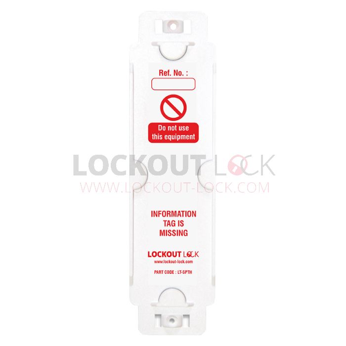 Lockout Lock LT-SPTH Slim Property Tag Holder - Set of 10