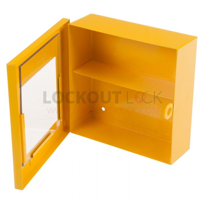 Multipurpose Lockout Station Key Document Holder - Open