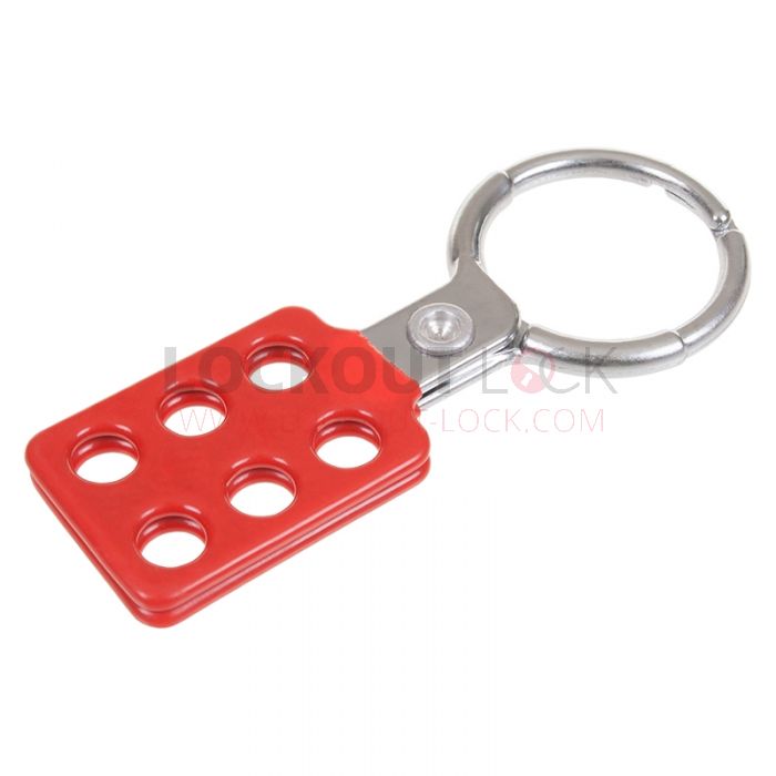 38mm Heavy Duty PVC Coated Aluminium Hasp 38 mm Hoop - Back