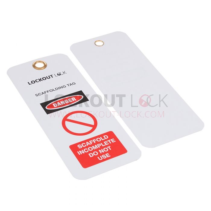 Incomplete Do Not Use Scaff Tag Scaffolding Tag Set of 10
