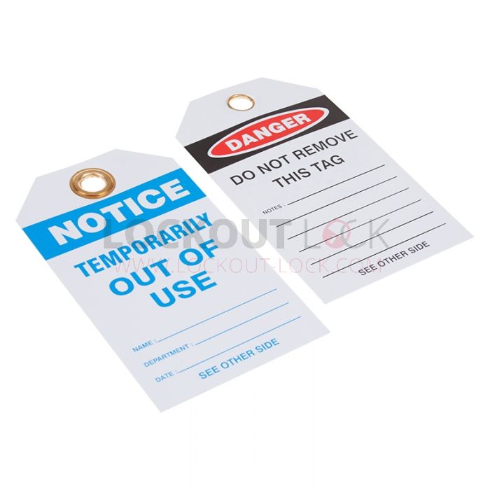 Notice - Temporarily Out Of Use - Pack of 10