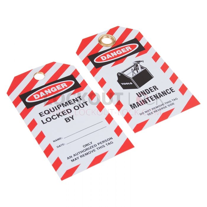 Under Maintenance Lockout Tag Pack Of 10
