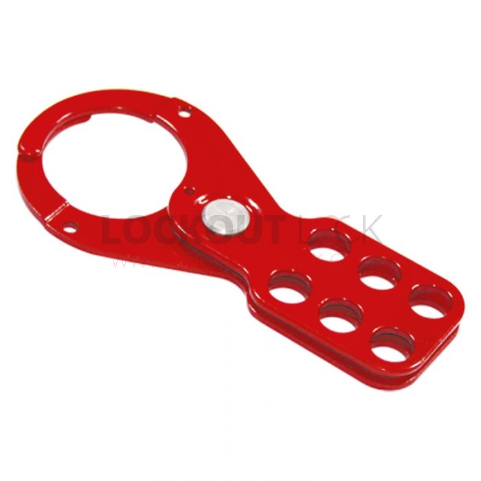 Powder-Coated Steel Lockout Hasp - Large