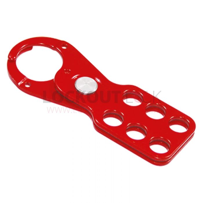 Powder-Coated Steel Lockout Hasp - Small