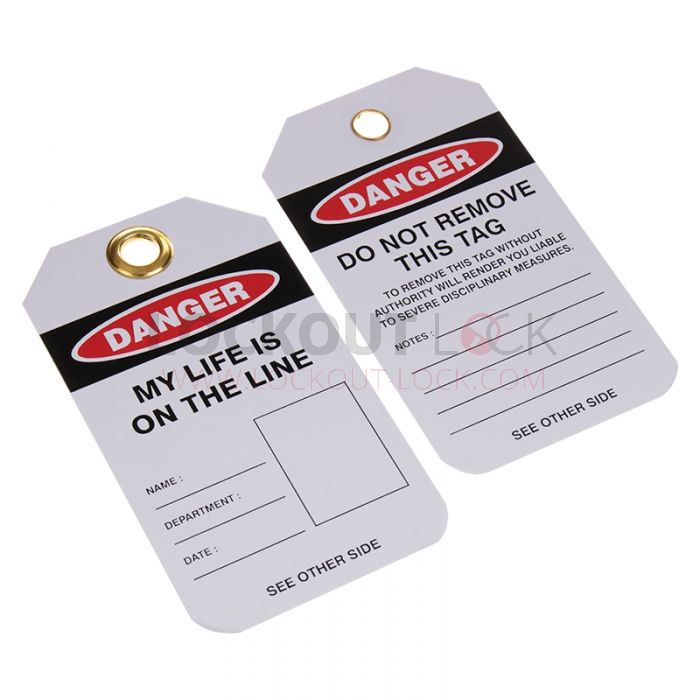 Danger - My Life is on the Line - Photo Space - Pack of 10