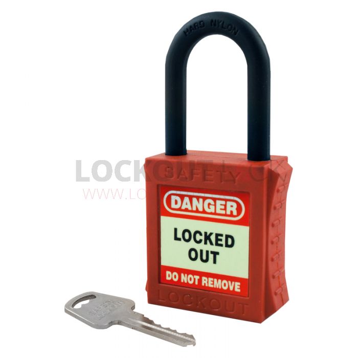 Fully Insulated Nylon Padlock - Key Different