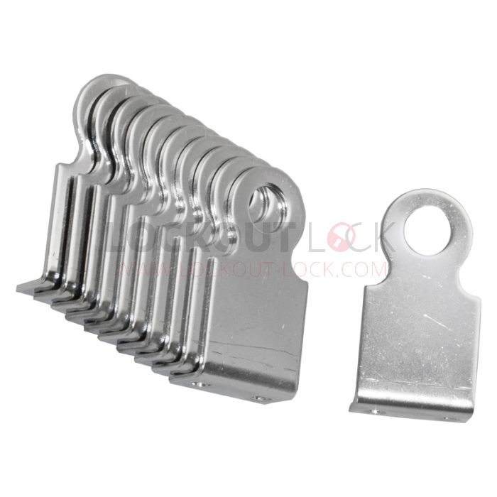 Bolt or Rivetable Right Angled Padlock Eye - Large