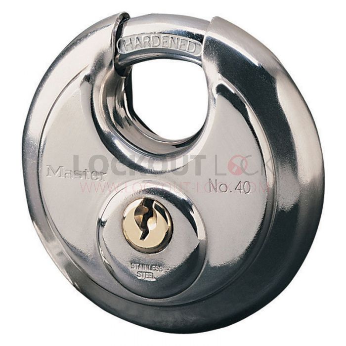 Masterlock 40EURD Marine Padlock w/ Stainless Steel Body - Keyed Different