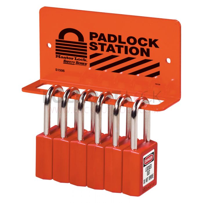 Masterlock S1500 Heavy Duty Padlock Rack w/ Selection of Size
