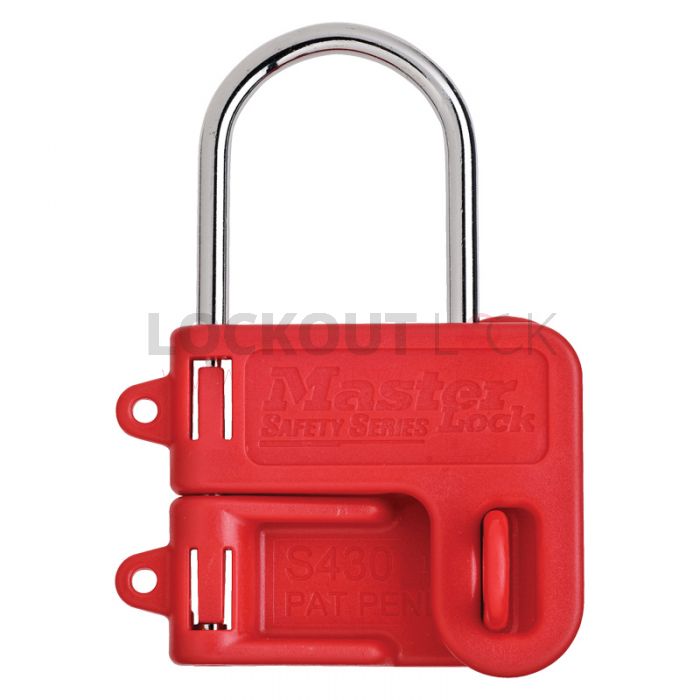 Masterlock S430 Zenex Steel Lockout Hasp w/ Composite Body