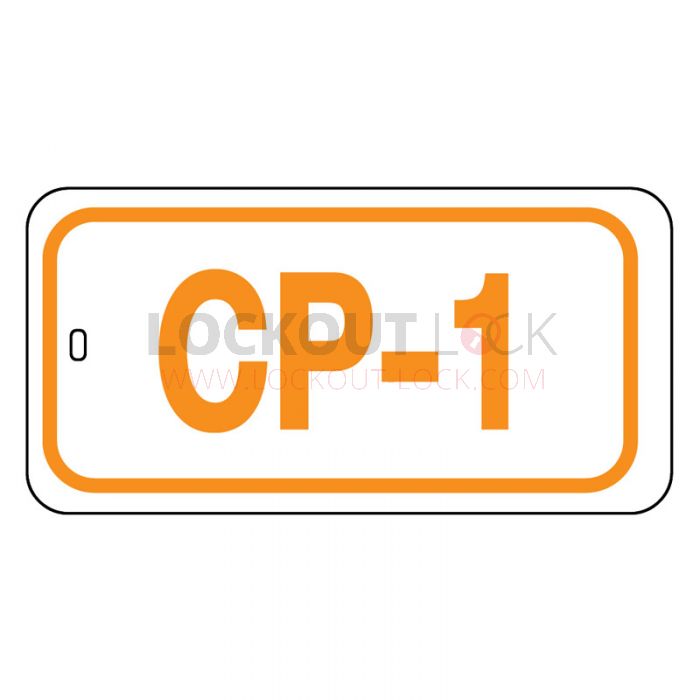 Masterlock S4500CP1 Control Panel Lockout Isolation ID Tag 