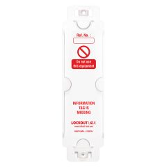 Lockout Lock LT-SPTH Slim Property Tag Holder - Set of 10