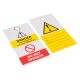 Yellow Exclamation - Disposable Tag - Pack of 10