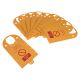 Confined Space Entry Tag Holder Pack of 10