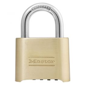 Masterlock 175EURD Solid Zinc Combination Padlock w/ Size Choice