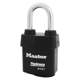Masterlock 6121 Pro Series Padlock w/ Key Choice