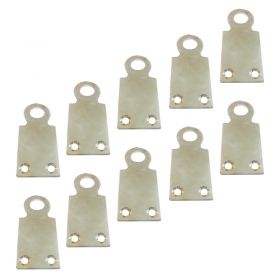 Bolt or Rivetable Flat Padlock Eye - Large
