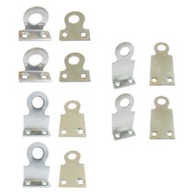 Bolt or Rivetable Padlock Eye - Combo Pack