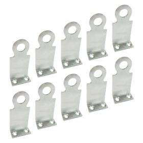 Bolt or Rivetable Right Angled Padlock Eye - Jumbo