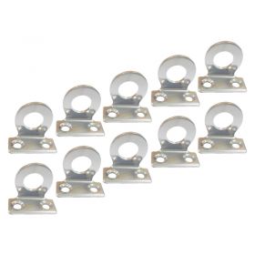 Bolt or Rivetable Right Angled Padlock Eye - Small