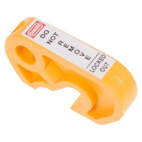MCB Circuit Breaker Lockout - Yellow